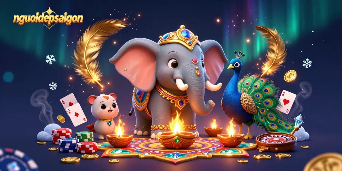 Experience thrilling gameplay at nguoidepsaigon with engaging casino elements and vibrant characters.