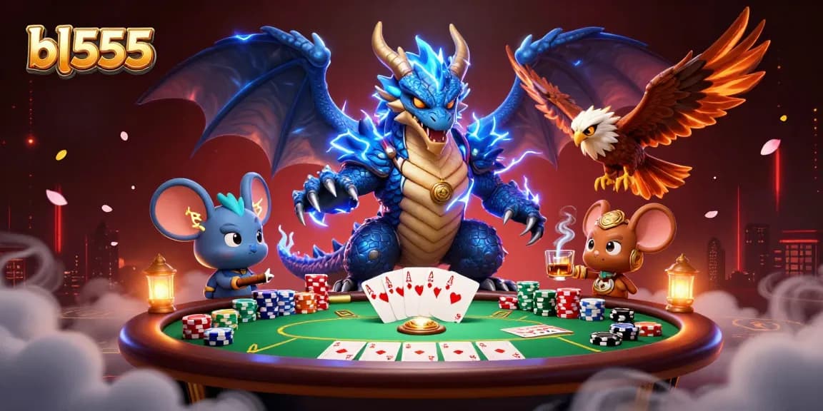 Engage with bl555's high-energy casino games featuring dynamic poker action and vibrant characters.