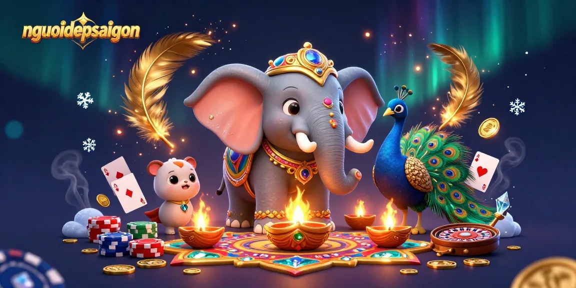 Experience thrilling gameplay at nguoidepsaigon with engaging casino elements and vibrant characters.