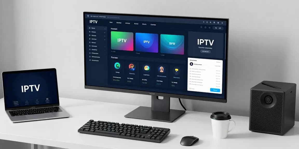 IPTV reseller management dashboard for software development and cloud computing solutions.