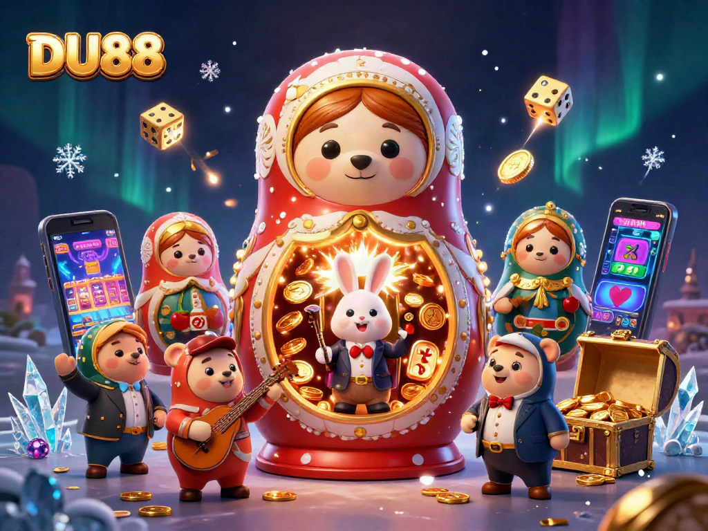 Engage in thrilling gameplay at DU88 with immersive casino adventures featuring vibrant characters.