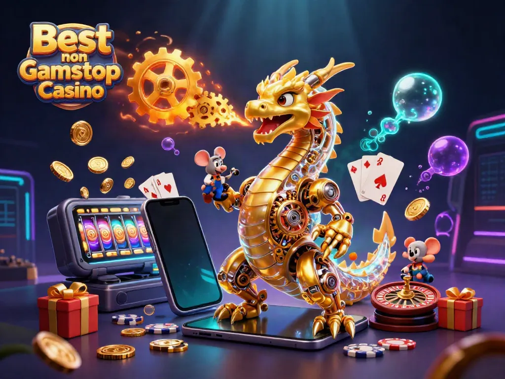 Experience the excitement at the Best non Gamstop Casino with vibrant games and treasures!