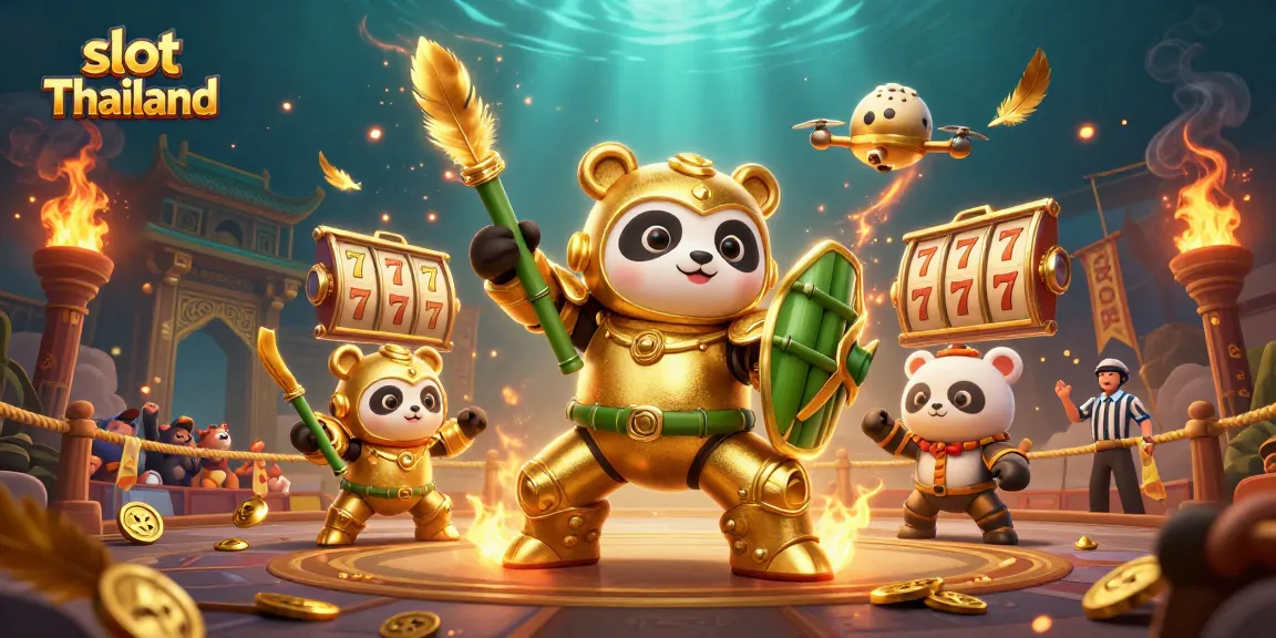 Mainkan slot Thailand dengan fitur menarik dalam ilustrasi kasino yang dinamis.